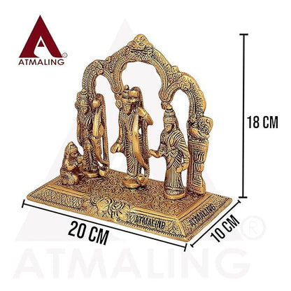 Ram Darbar Statue, 7 Inch (Metal)