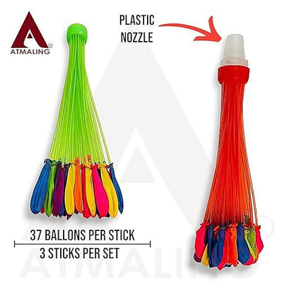 Water Balloons Magic Bunch Balloons, 111 Pcs Set