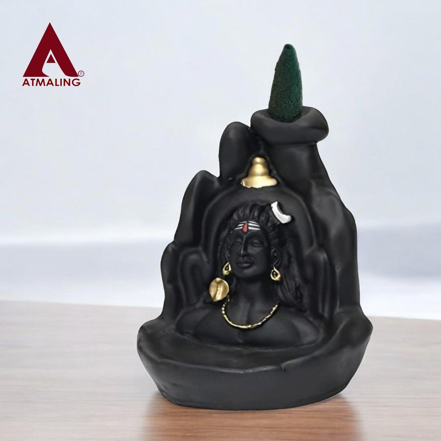 Adiyogi Backflow Fountain with 10 dhoop cones free