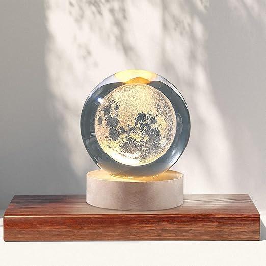 3D Crystal Ball Night Lamp