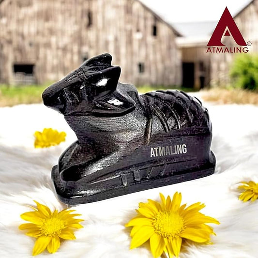 Black Marble Stone Nandi Baba