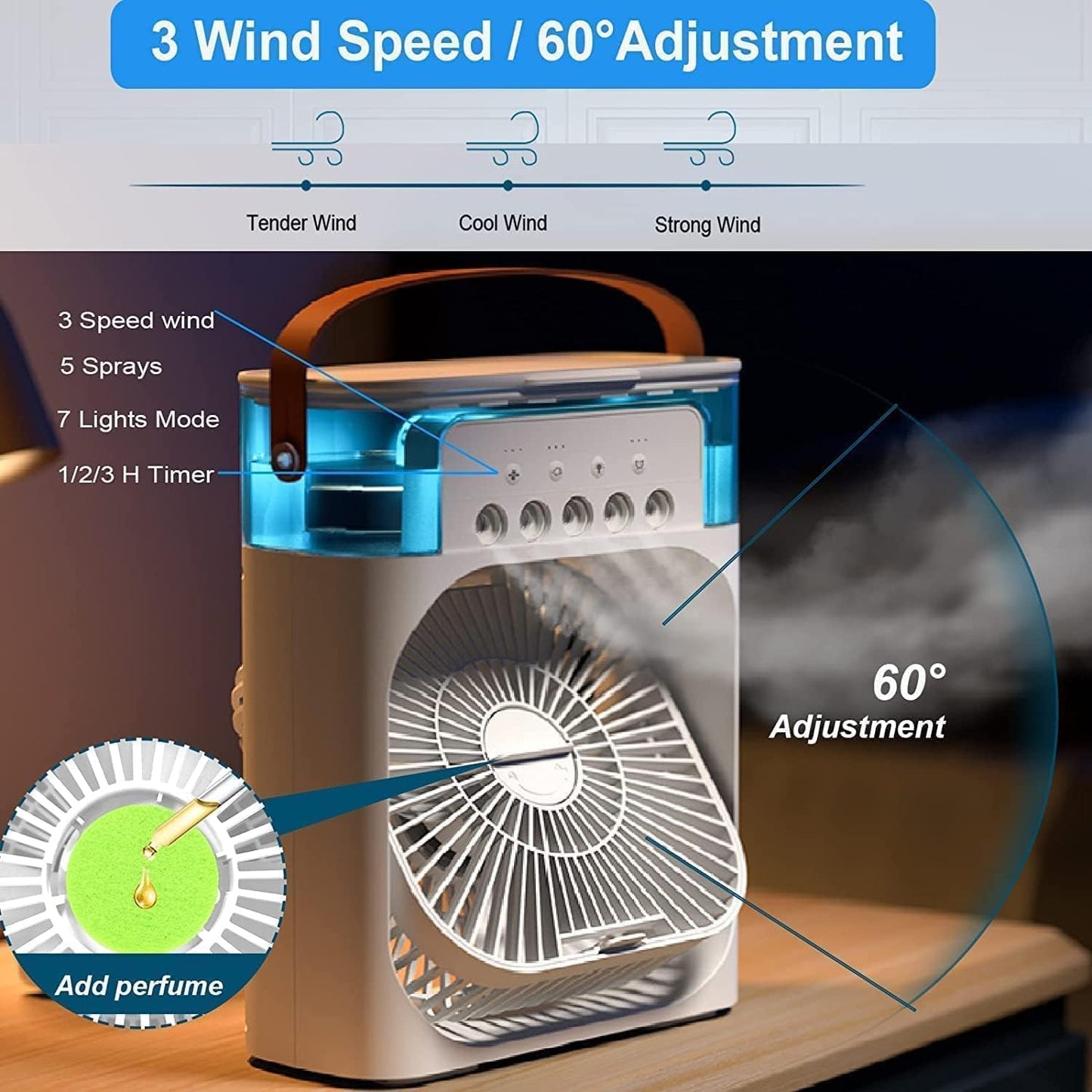Mini Mist Cooler | Multicolor