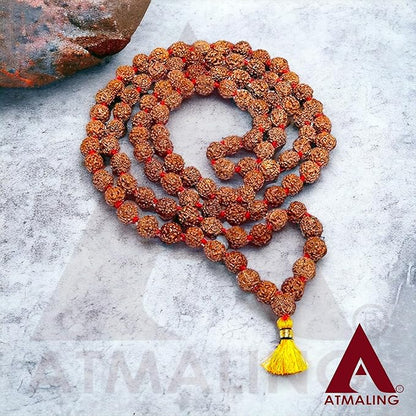 5 Mukhi Rudraksha Mala ( 6mm - 108 Beads )
